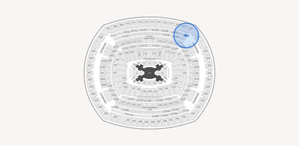 MetLife Stadium Seating Chart