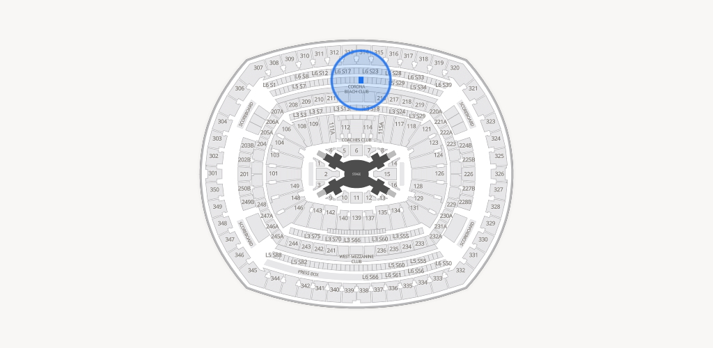 MetLife Stadium Seating Chart