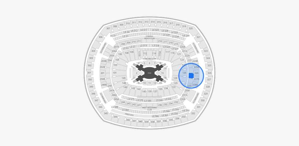 MetLife Stadium Seating Chart