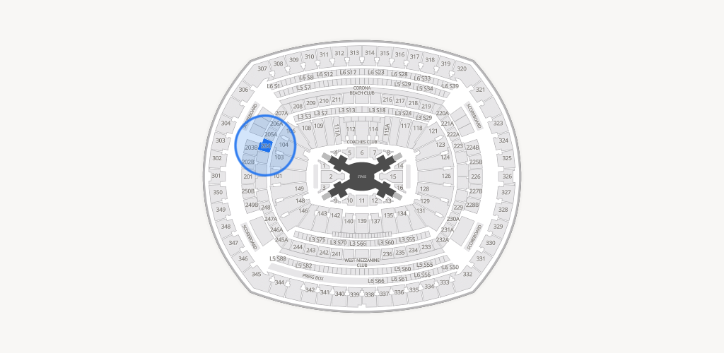 MetLife Stadium Seating Chart