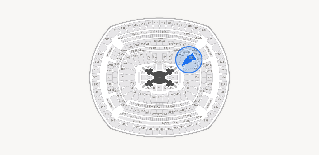 MetLife Stadium Seating Chart