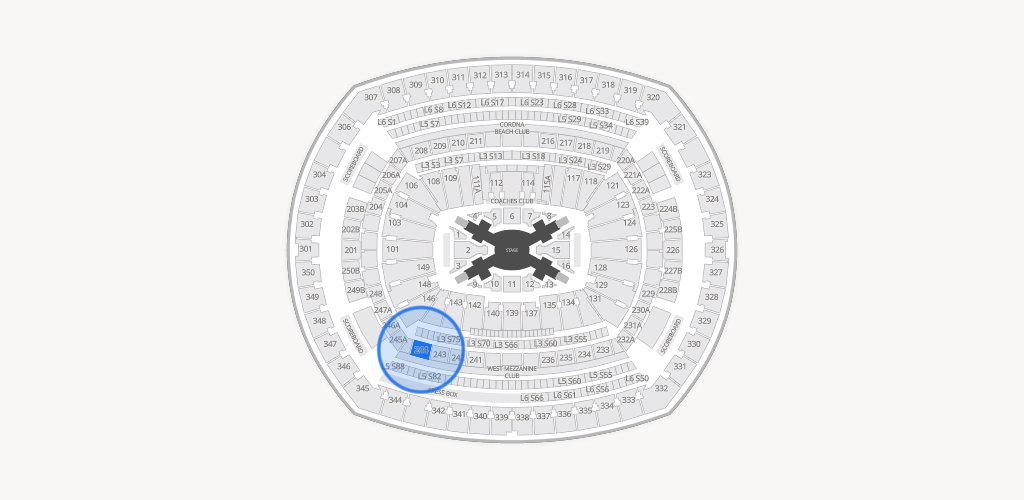MetLife Stadium Seating Chart