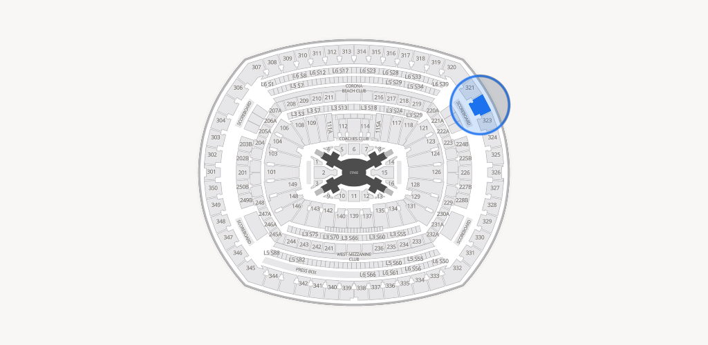 MetLife Stadium Seating Chart