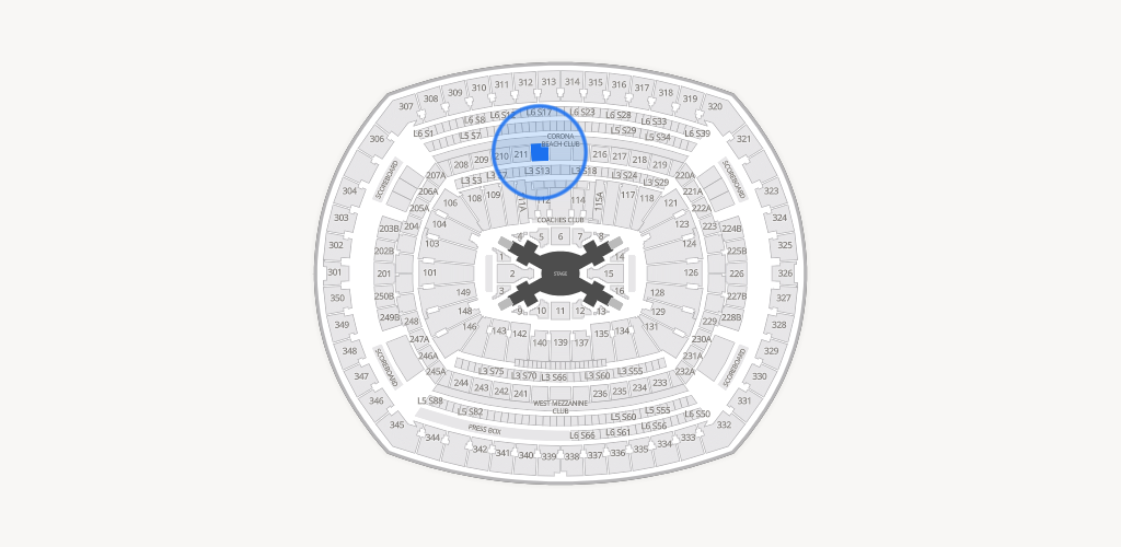 MetLife Stadium Seating Chart