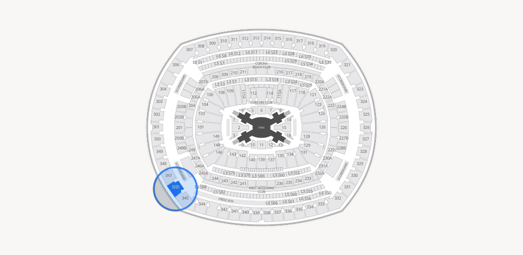 MetLife Stadium Seating Chart