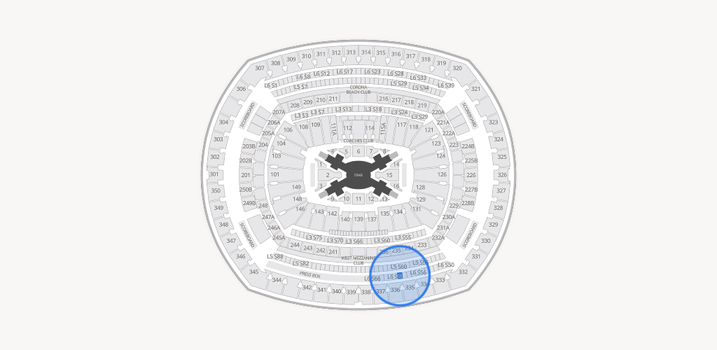 MetLife Stadium Seating Chart