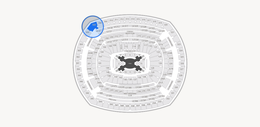 MetLife Stadium Seating Chart