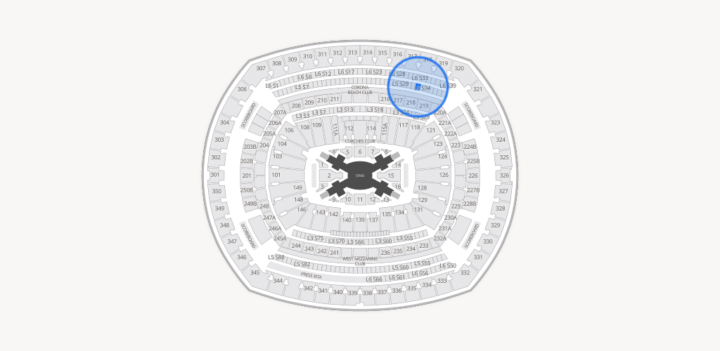 MetLife Stadium Seating Chart