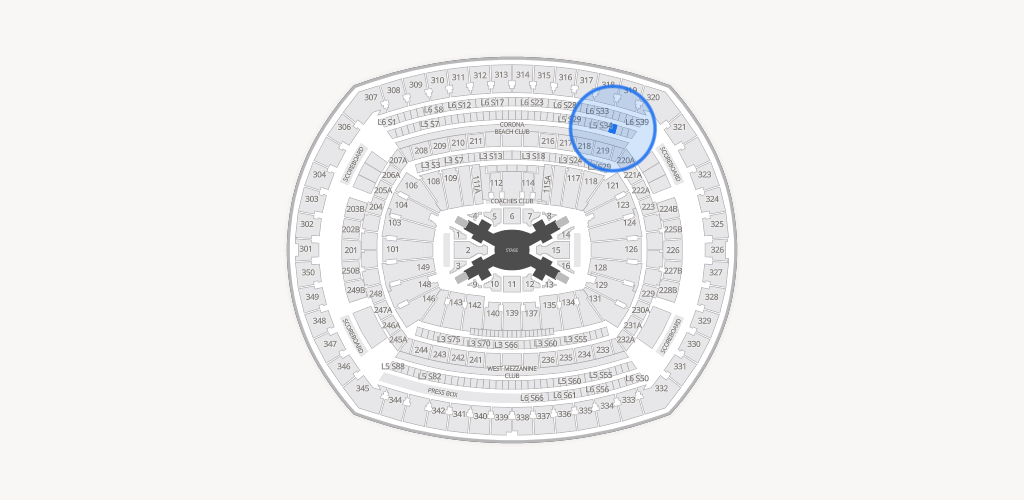 MetLife Stadium Seating Chart