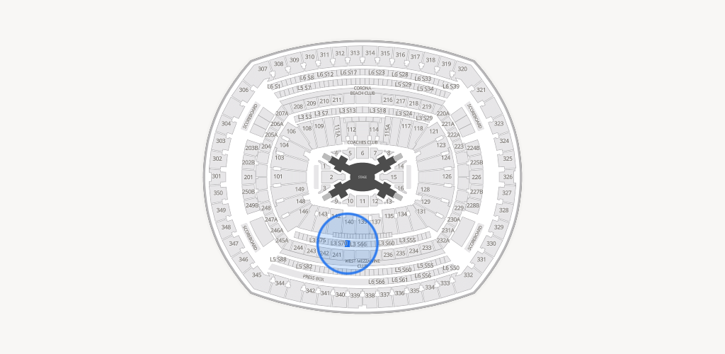 MetLife Stadium Seating Chart