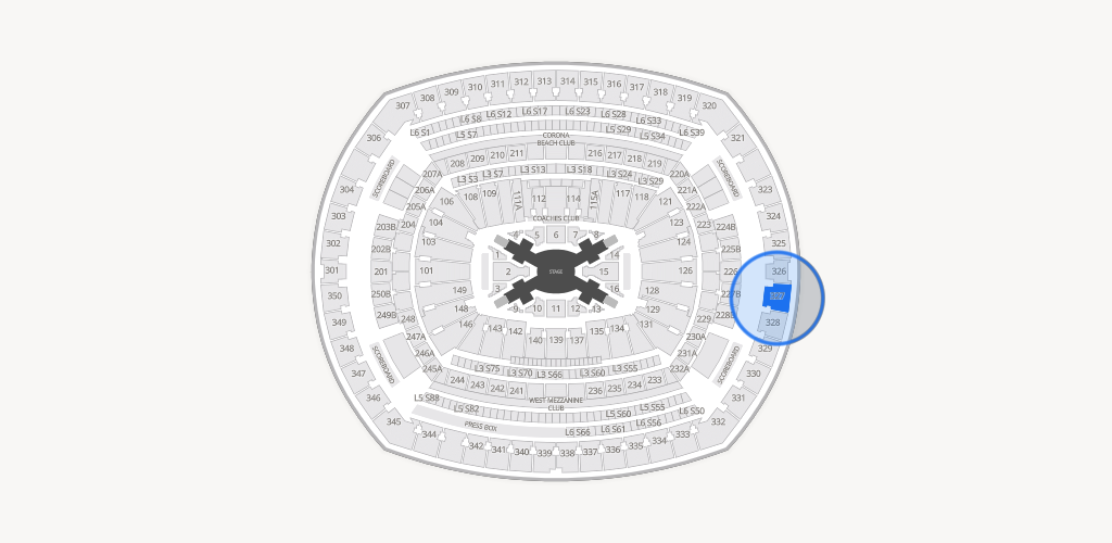 MetLife Stadium Seating Chart
