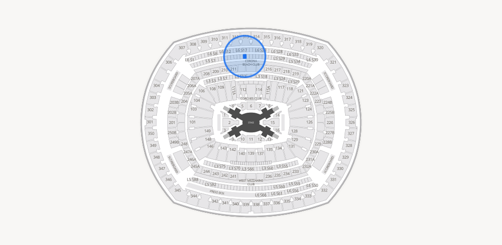 MetLife Stadium Seating Chart