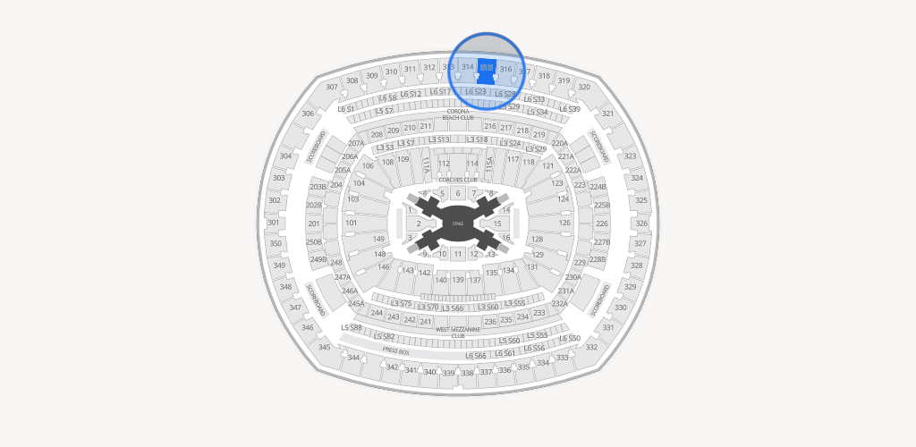 MetLife Stadium Seating Chart