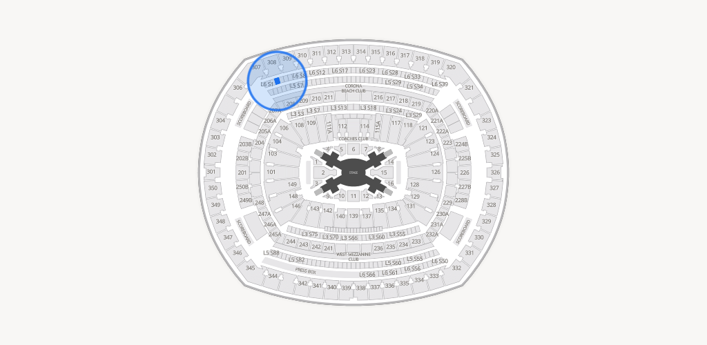 MetLife Stadium Seating Chart