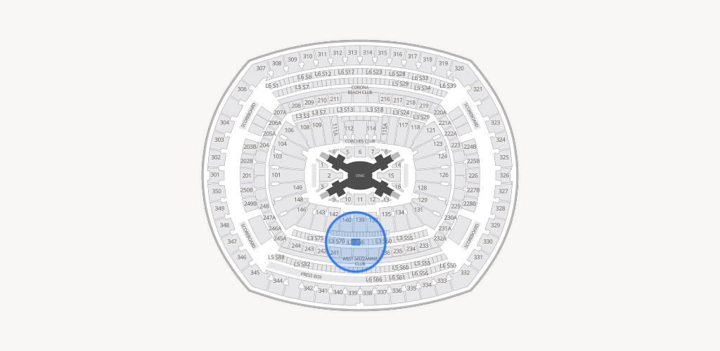 MetLife Stadium Seating Chart
