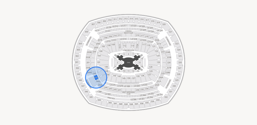 MetLife Stadium Seating Chart