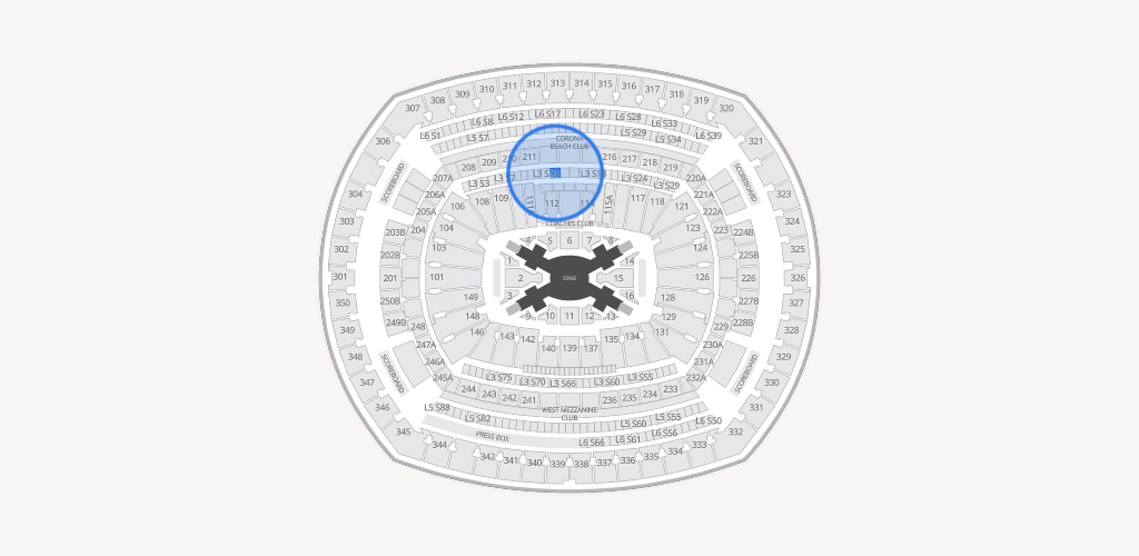 MetLife Stadium Seating Chart