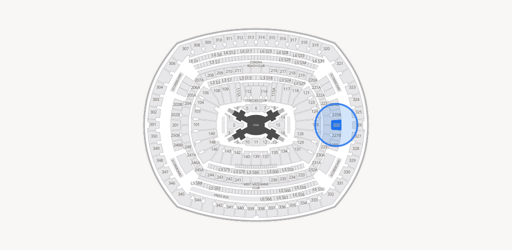 MetLife Stadium Seating Chart