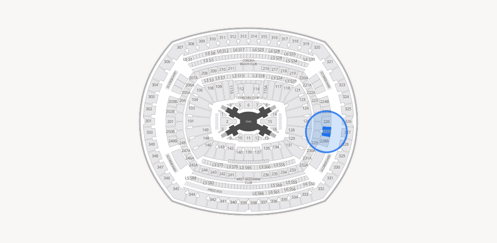 MetLife Stadium Seating Chart