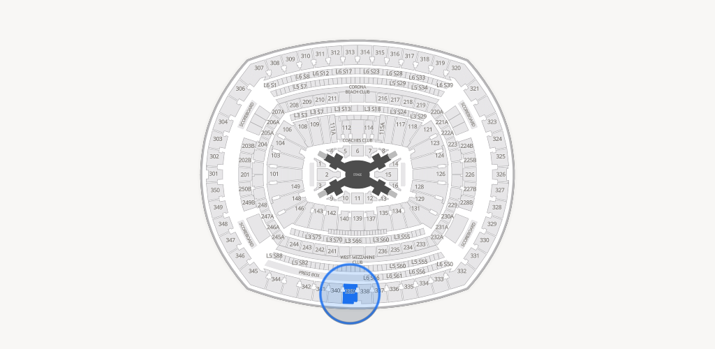 MetLife Stadium Seating Chart