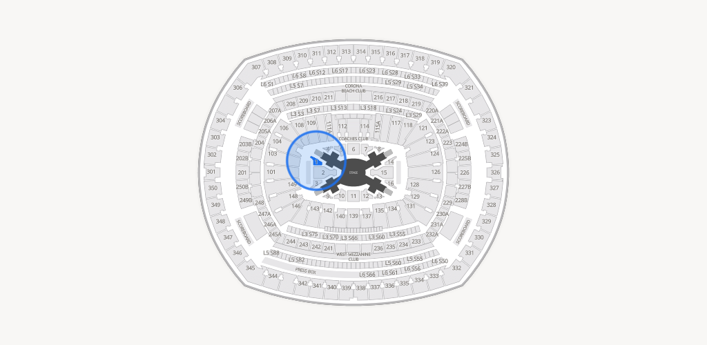 MetLife Stadium Seating Chart