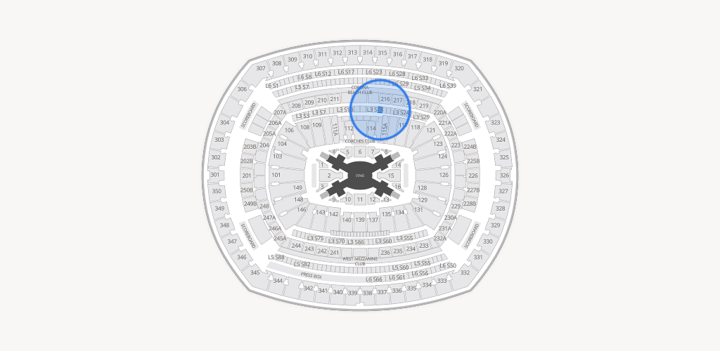 MetLife Stadium Seating Chart