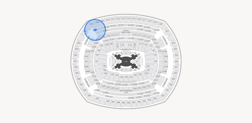 MetLife Stadium Seating Chart