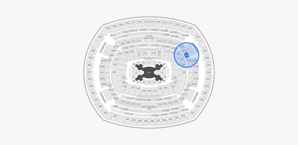 MetLife Stadium Seating Chart