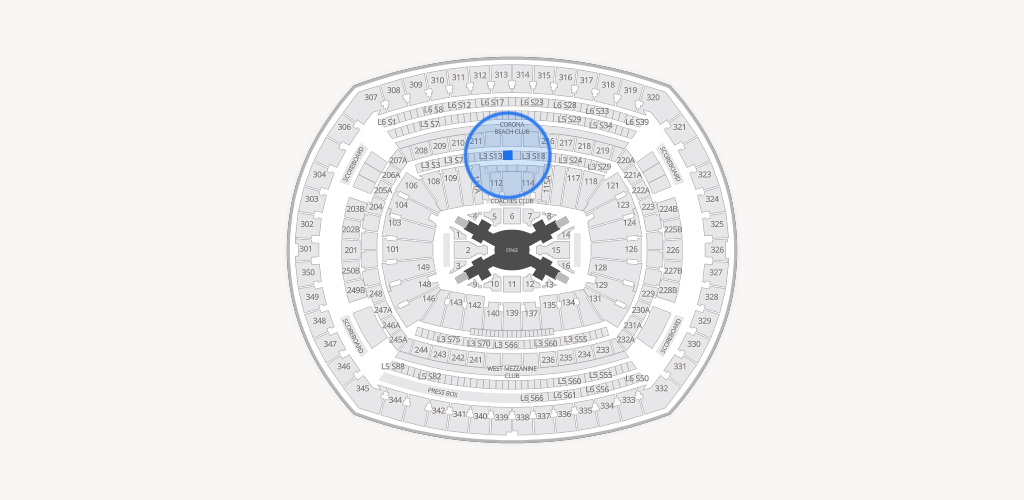 MetLife Stadium Seating Chart
