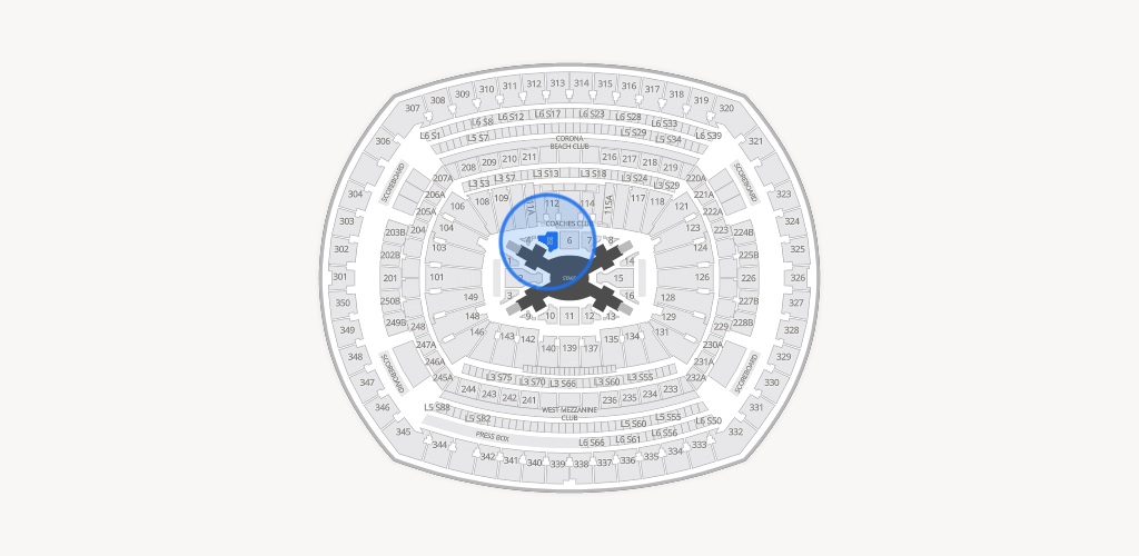 MetLife Stadium Seating Chart