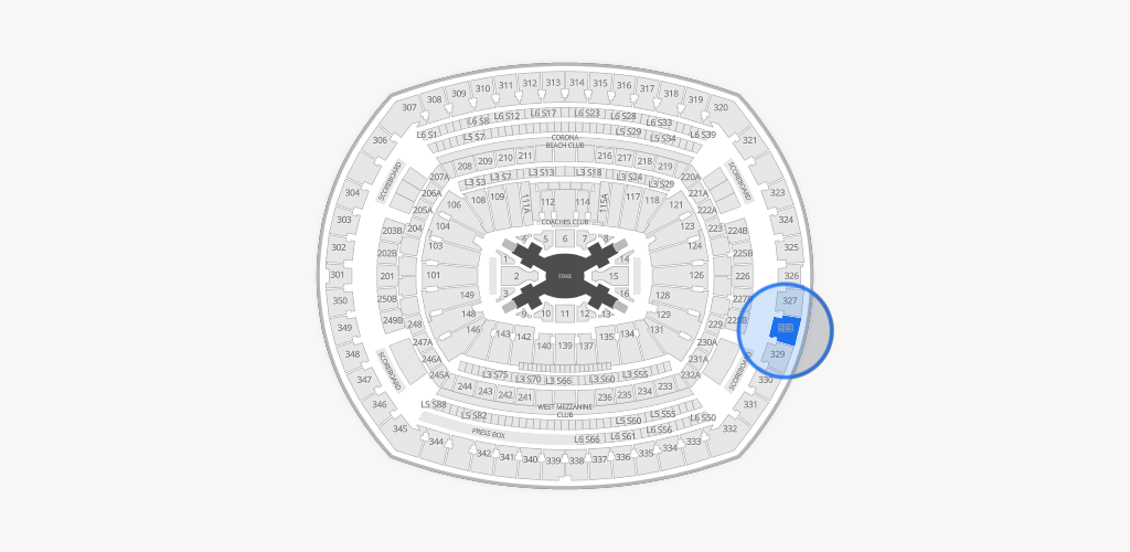 MetLife Stadium Seating Chart