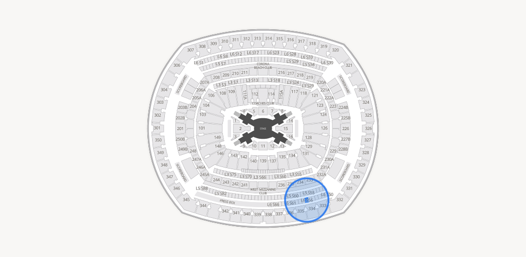 MetLife Stadium Seating Chart