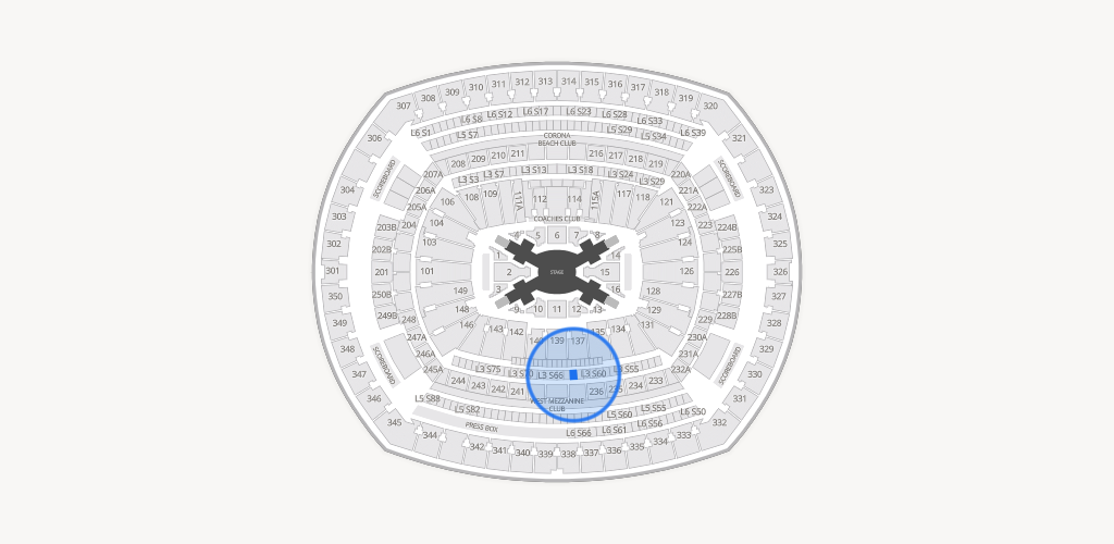 MetLife Stadium Seating Chart
