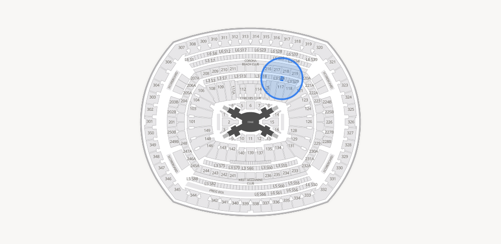 MetLife Stadium Seating Chart