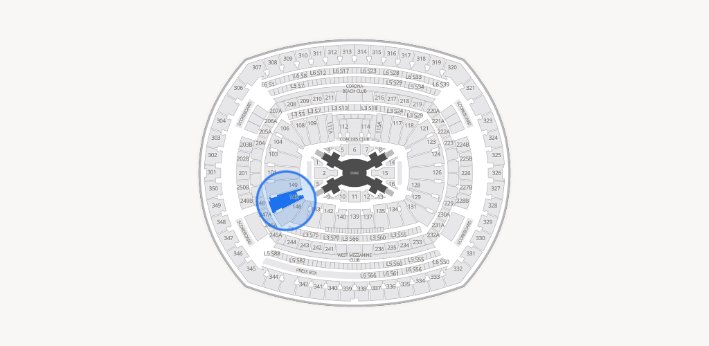 MetLife Stadium Seating Chart