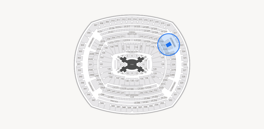 MetLife Stadium Seating Chart