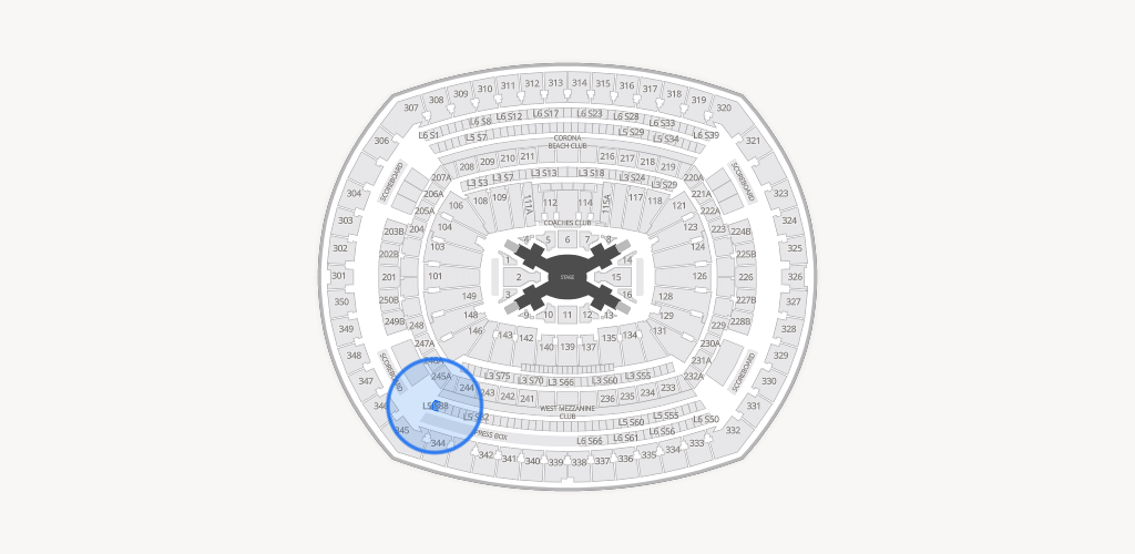 MetLife Stadium Seating Chart