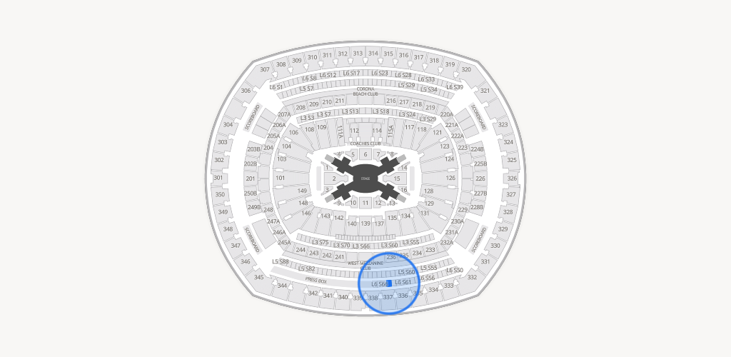 MetLife Stadium Seating Chart