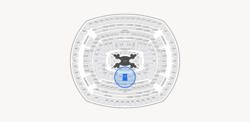 MetLife Stadium Seating Chart