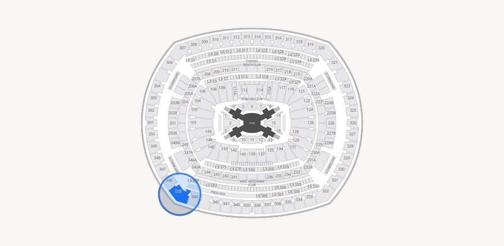 MetLife Stadium Seating Chart