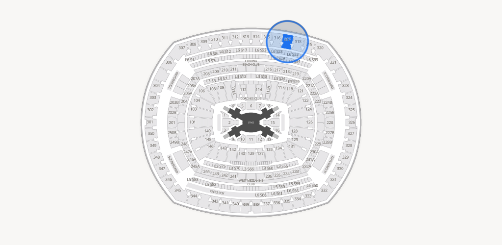 MetLife Stadium Seating Chart