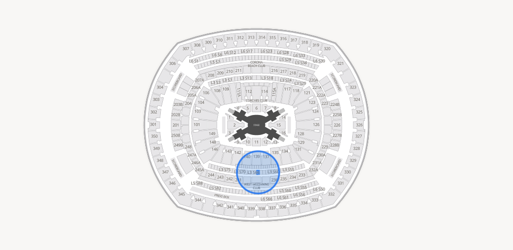 MetLife Stadium Seating Chart