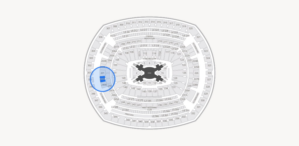 MetLife Stadium Seating Chart