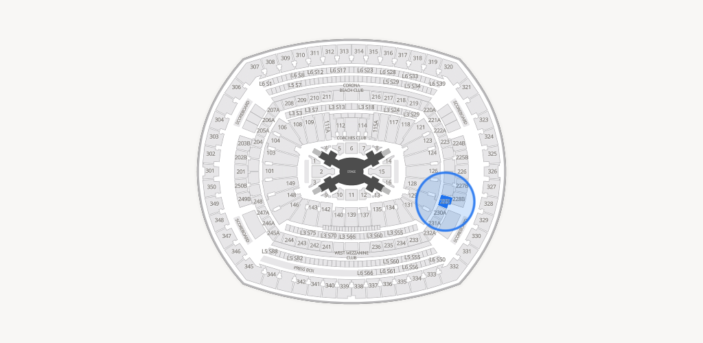 MetLife Stadium Seating Chart