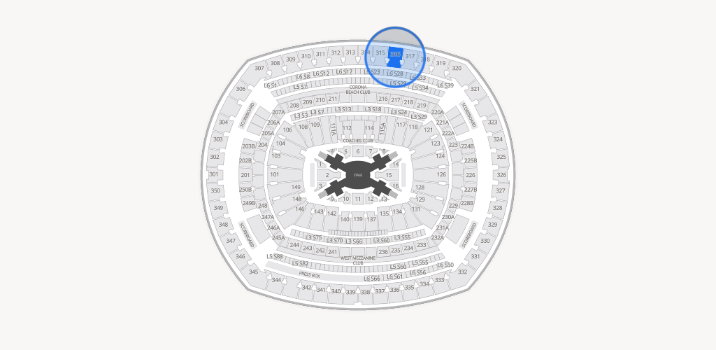 MetLife Stadium Seating Chart
