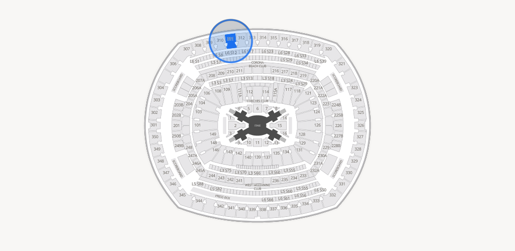 MetLife Stadium Seating Chart