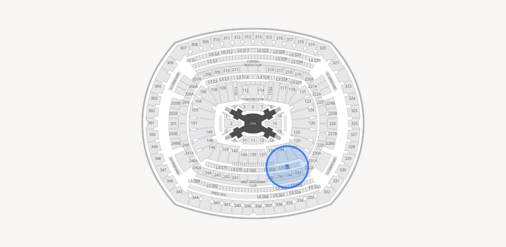 MetLife Stadium Seating Chart