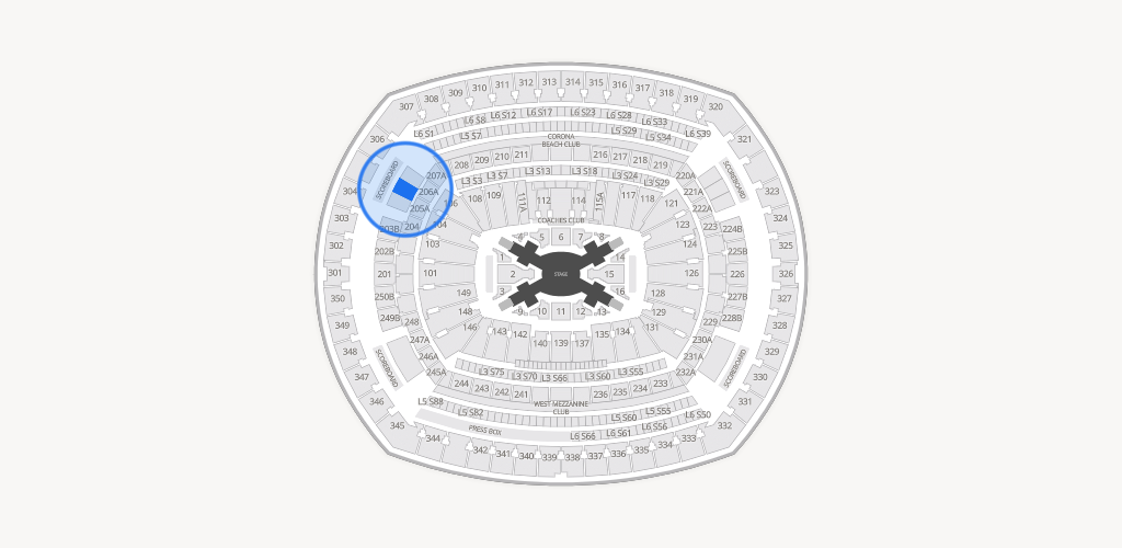 MetLife Stadium Seating Chart