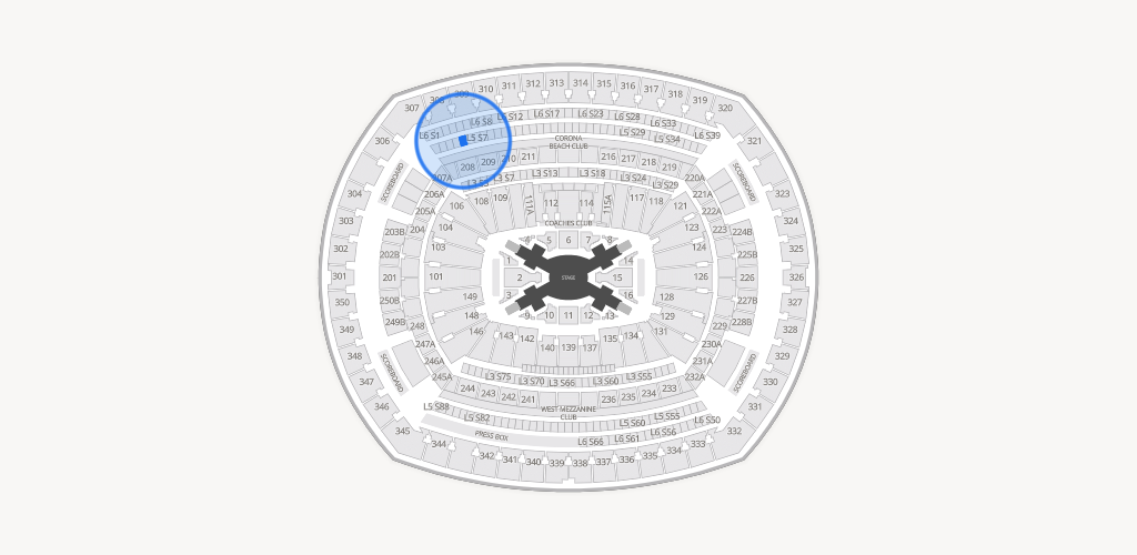 MetLife Stadium Seating Chart