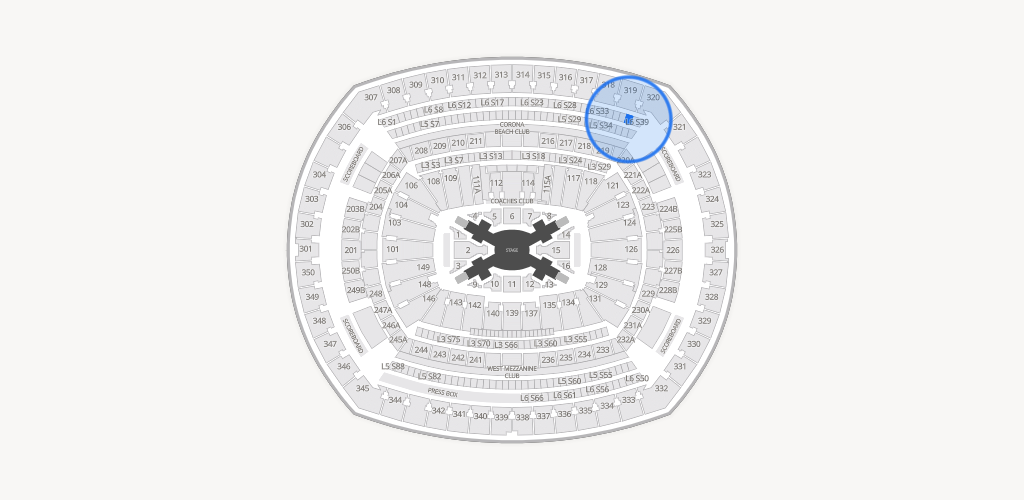 MetLife Stadium Seating Chart